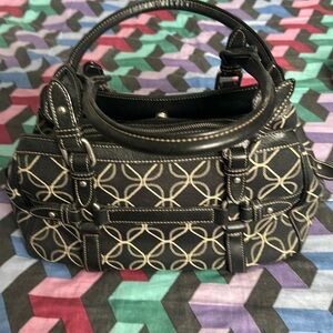 Black handbag